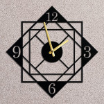 ساعت دیواری لوزی