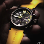 ساعت کاترپیلار  بند سیلیکونی