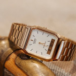 ساعت کاسیو بند حصیری