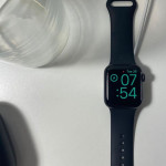 اپل واچ قاب سبز بند مشکی