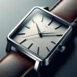 ساعت کلاسیک صفحه مربع