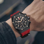 ساعت سیلیکونی صفحه گرد