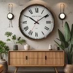 ساعت دیواری دوربین دار