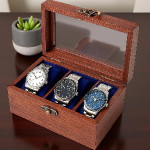 جعبه ساعت چوب بلوط