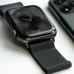 اپل واچ قاب آلومینومی بند مشکی