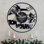 ساعت دیواری طرح تام و جری