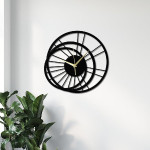 ساعت دیواری فلزی رینگی