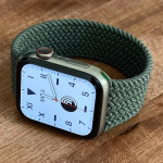 اپل واچ قاب استیل بند سبز