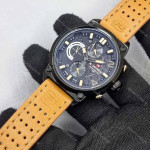 ساعت نیوی فورس بند چرمی