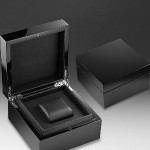 جعبه ساعت مشکی براق