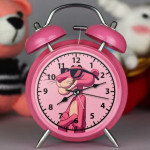 ساعت رومیزی طرح پلنگ