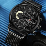 ساعت نیوی فورس بند حصیری