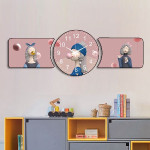 ساعت دیواری طرح کارتونی دخترانه