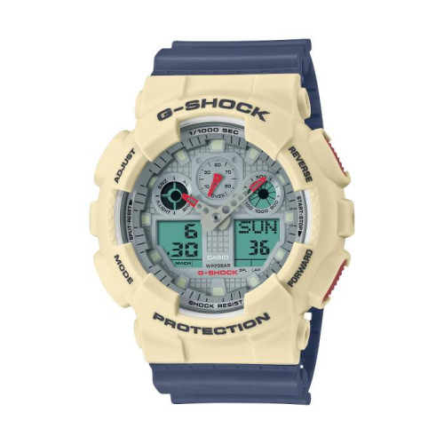 ساعت مردانه کاسیو مدل GA-100PC-7A2DR