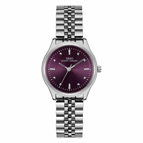 ساعت زنانه ایبسو مدل IB1118L-Silver-Purple