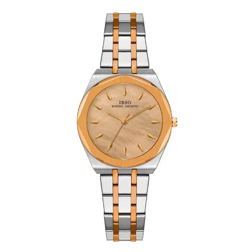 ساعت زنانه ایبسو مدل IB1120L-SilverRoseGold