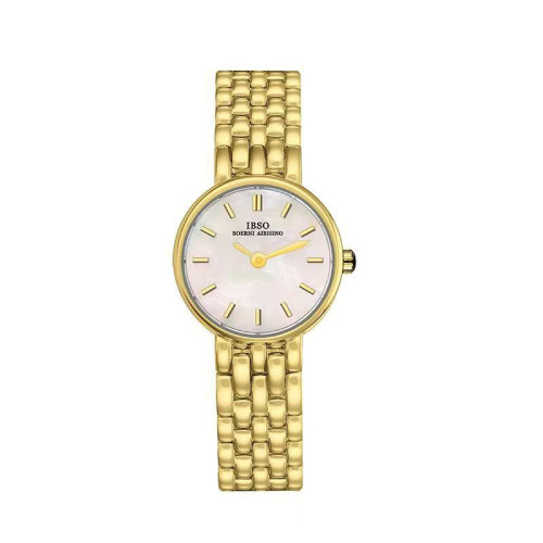 ساعت زنانه ایبسو مدل IB6868-Gold-White