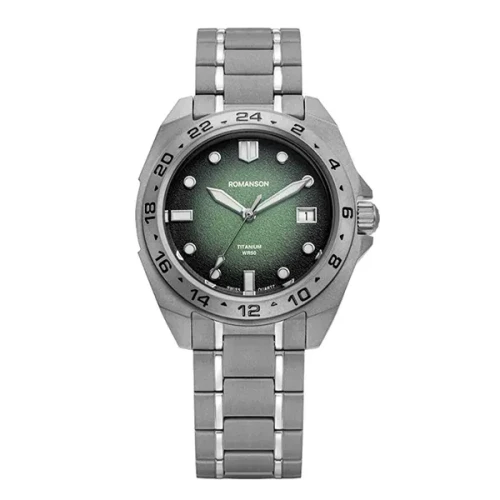 ساعت مردانه رومانسون مدل AM6BS002MMYTAD4E-GREEN
