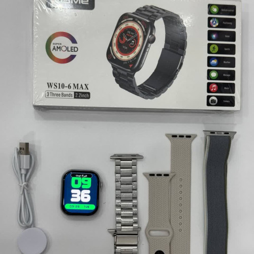 ساعت هوشمند مدل ws10-6max