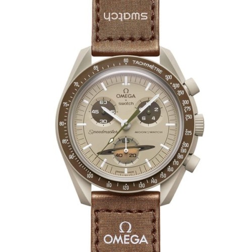 ساعت مردانه سواچ مدل SWATCH X OMEGA MISSON TO THE SATURN SO33T100