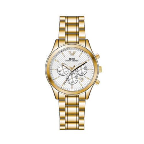 ساعت مردانه ایبسو مدل IB9601-Gold-White