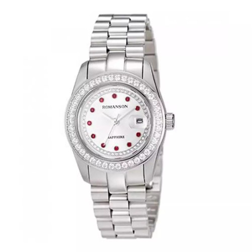 ساعت مچی زنانه رومانسون مدل TM6A28QLWWASC2-W