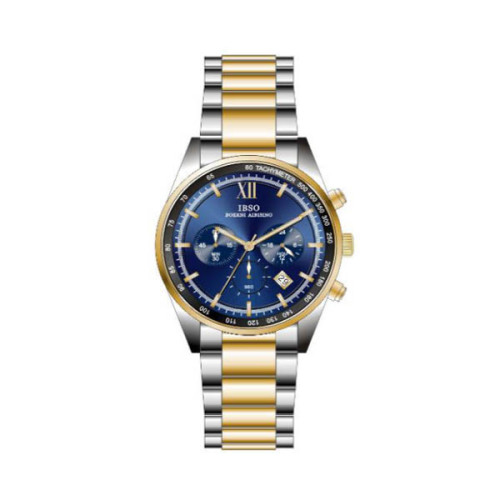 ساعت مردانه ایبسو مدل IB9261-SilverGold-Blue