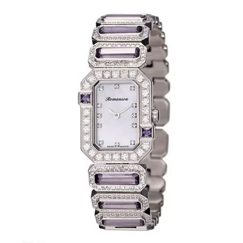 ساعت مچی زنانه رومانسون مدل RM6A16QLPWM1R1-W