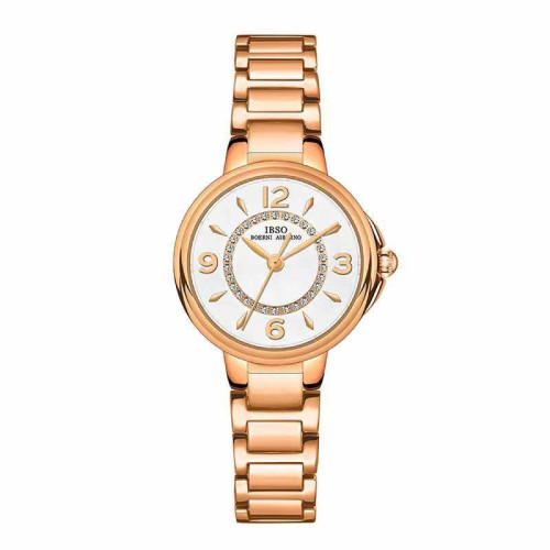 ساعت زنانه ایبسو مدل IB1133L-RoseGold-White