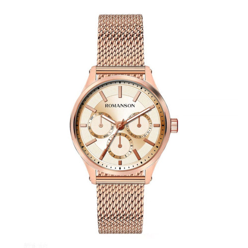 ساعت مچی زنانه رومانسون مدل TM0B10FLRRAC6R-RG
