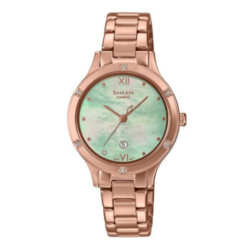ساعت زنانه کاسیو شین مدل CASIO-SHE-4546PG-3A