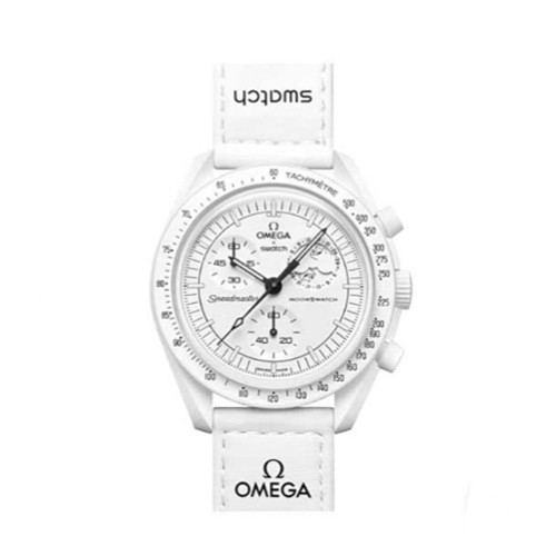 ساعت سواچ مدل MISSION TO THE MOONPHASE FULL MOON SO33W700