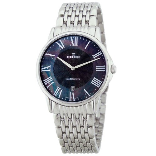 ساعت مردانه ادوکس مدل ساعت مچی مردانه ادکس ( EDOX) خانواده LES BEMONTS رفرنس 560013MNAGINR