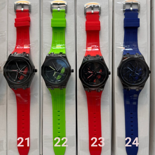 ساعت رینگی چرخشی سیلیکونی