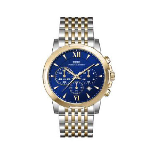 ساعت مردانه ایبسو مدل IB9263-SilverGold-Blue