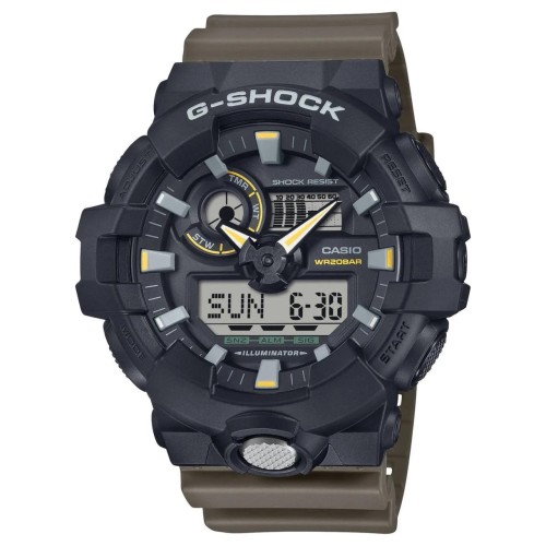 ساعت مردانه کاسیو مدل GA-710TU-1A3DR