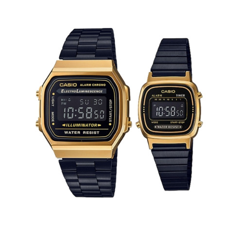 ساعت ست کاسیو مدل CASIO-A168 و LA670WEGB-1D