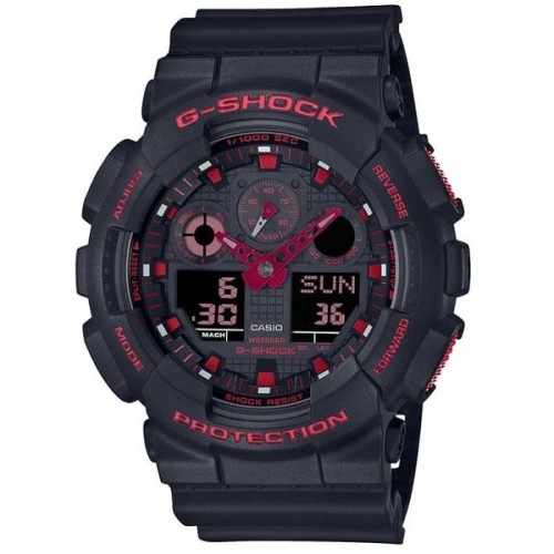 ساعت مردانه کاسیو مدل GA-100BNR-1ADR