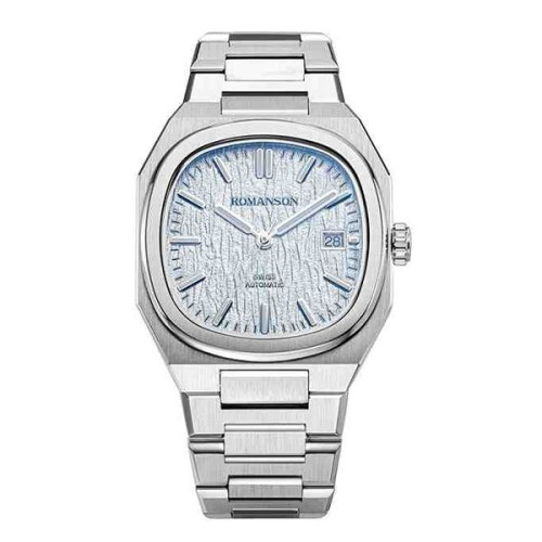 ساعت مردانه رومانسون مدل TM4BF009RMWWA92W-L-آبی-آسمانی