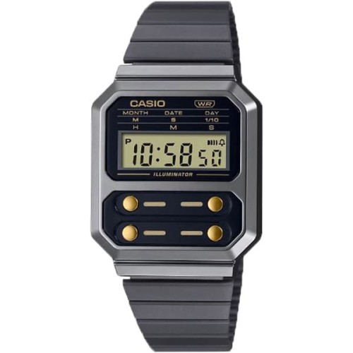 ساعت مردانه کاسیو مدل A100WEGG-1A2DF