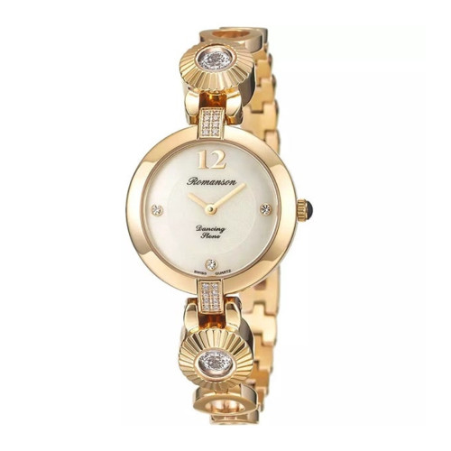 ساعت مچی زنانه رومانسون مدل RM8A05QLGGM1R1-W