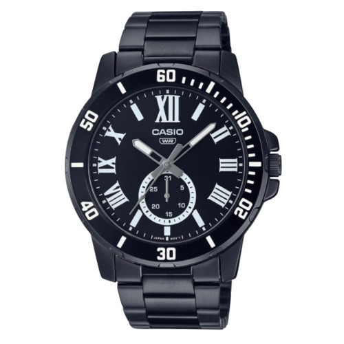 ساعت مردانه کاسیو مدل CASIO-MTP-VD200B-1BUDF