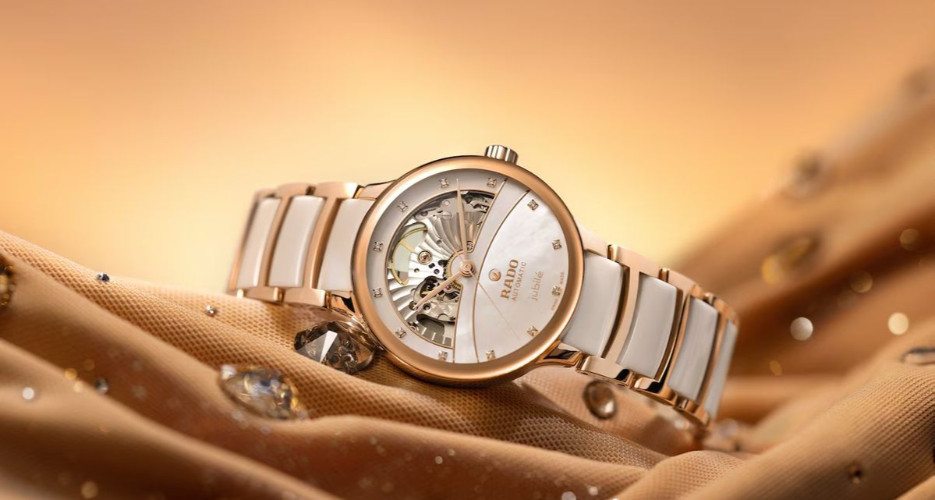 تعمیرات ساعت رادو سرامیکی طلایی