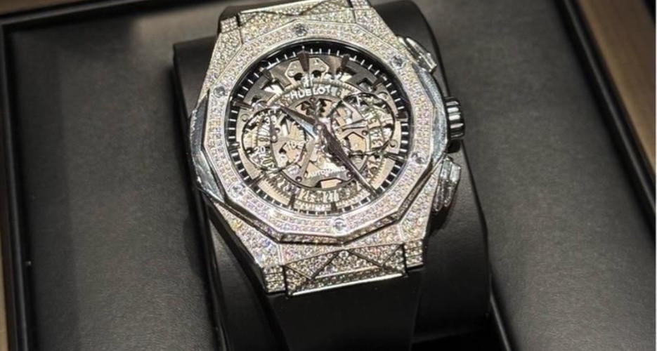 تعمیرات ساعت هابلوت فول نگین